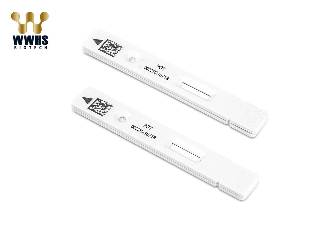 IFA PCT 프로칼시토닌 빠른 정량적 One Step Test Kit 12개월 유효 기간 RT 보관